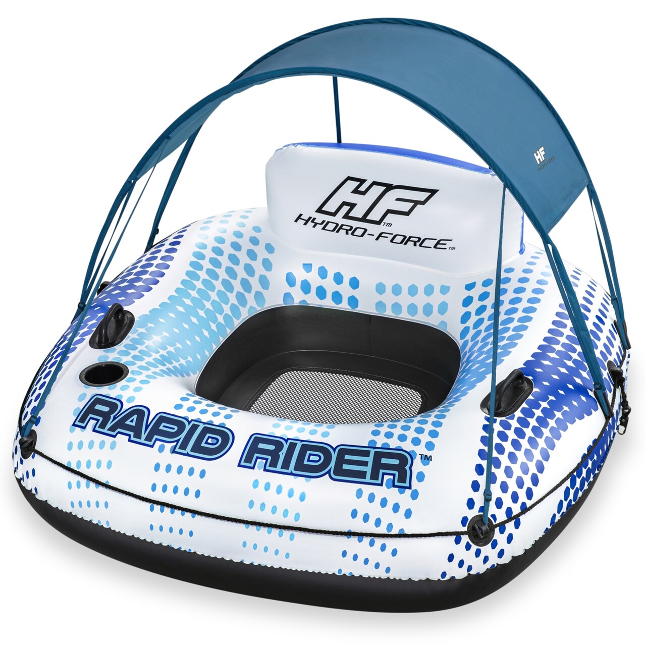 Hydro-Force 54" x 54" Rapid Rider Canopy Tube W/ Built-in Cup Holder